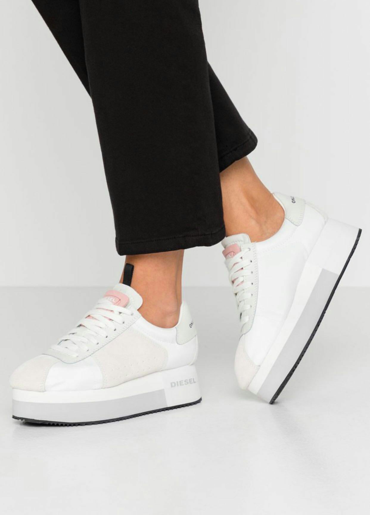 Diesel wedge sneakers top